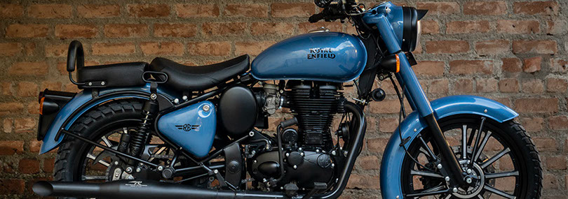 Custom Built Royal Enfield Cafe Racer. Titled Prototype A, this is the first in a series of custom bikes by The Bullet Factory.