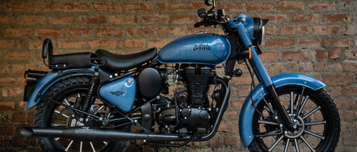 Custom Built Royal Enfield Cafe Racer. Titled Prototype A, this is the first in a series of custom bikes by The Bullet Factory.